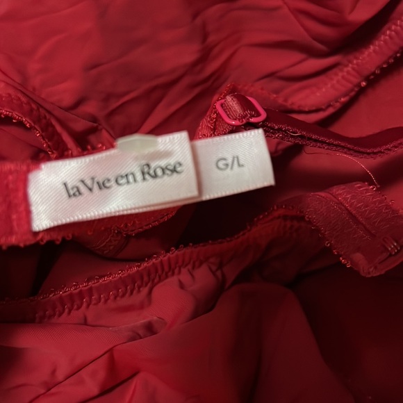La Vien En Rose Christmas Boxing Day Sleepover Flattering lingerie Size large - Picture 13 of 13